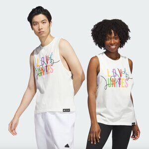 Adidas Love Unites X Rich Mnisi Graphics Tank Unisex M